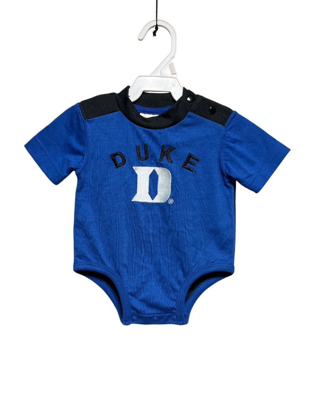 Vintage Y2K Duke University Blue Devils One-Piece Romper 3-6 Month Blue & Black